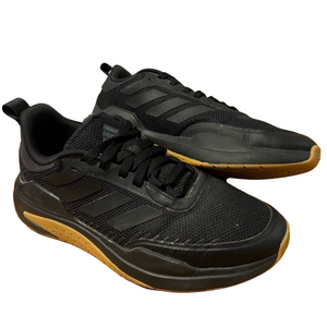 Adidas Black Gold Man Male Size 8.5 Sneakers Running Shoes Woman Size 10